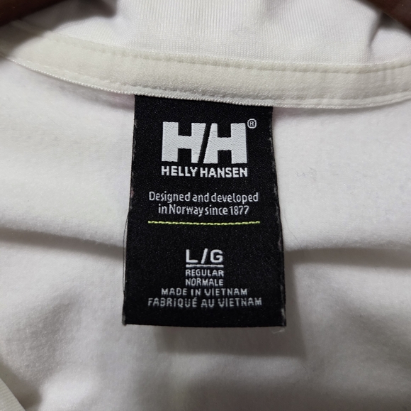 Helly Hansen Phantom Half-Zip Midlayer White Outdoor Top Women's Size Large - Picture 8 of 9